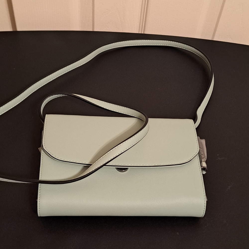Vera Wang Mint Green Crossbody Bag